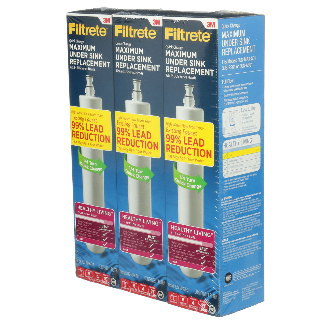 Filtrete(TM) Water Filtration Cartridge C-3US-MAX-F3