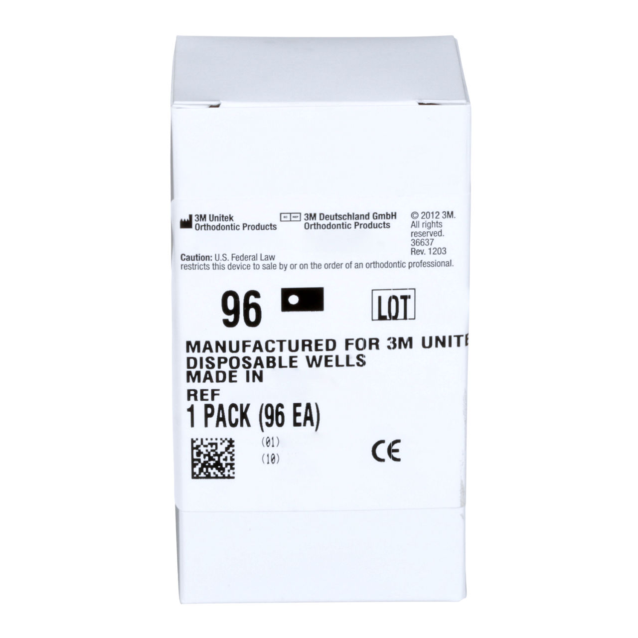 3M™ Unitek™ Disposable Wells, 712-023