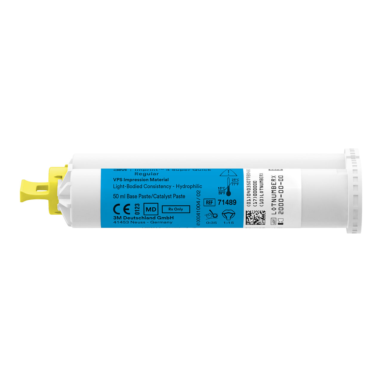 3M™ Imprint™ 4 Super Quick Regular VPS Impression Material Refill, 71489