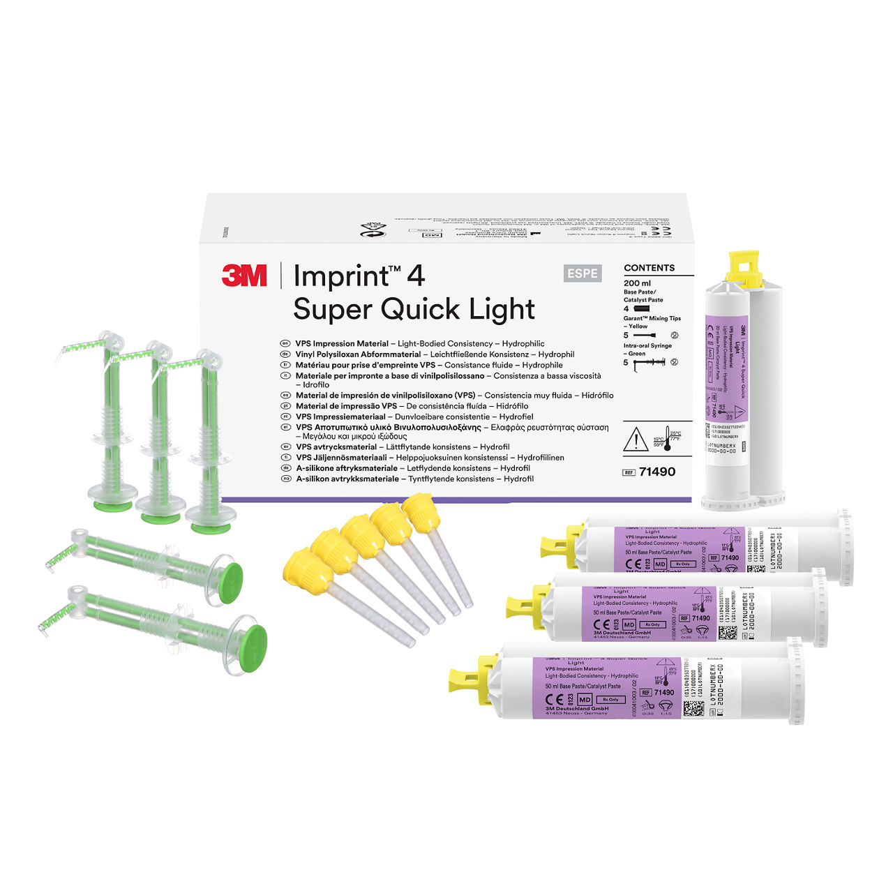 3M™ Imprint™ 4 Super Quick Light VPS Impression Material Refill, 71490