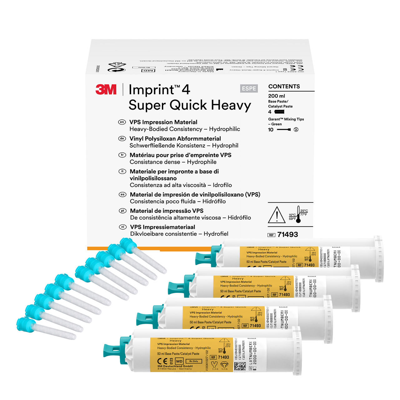3M™ Imprint™ 4 Super Quick Heavy VPS Impression Material Refill, 71493