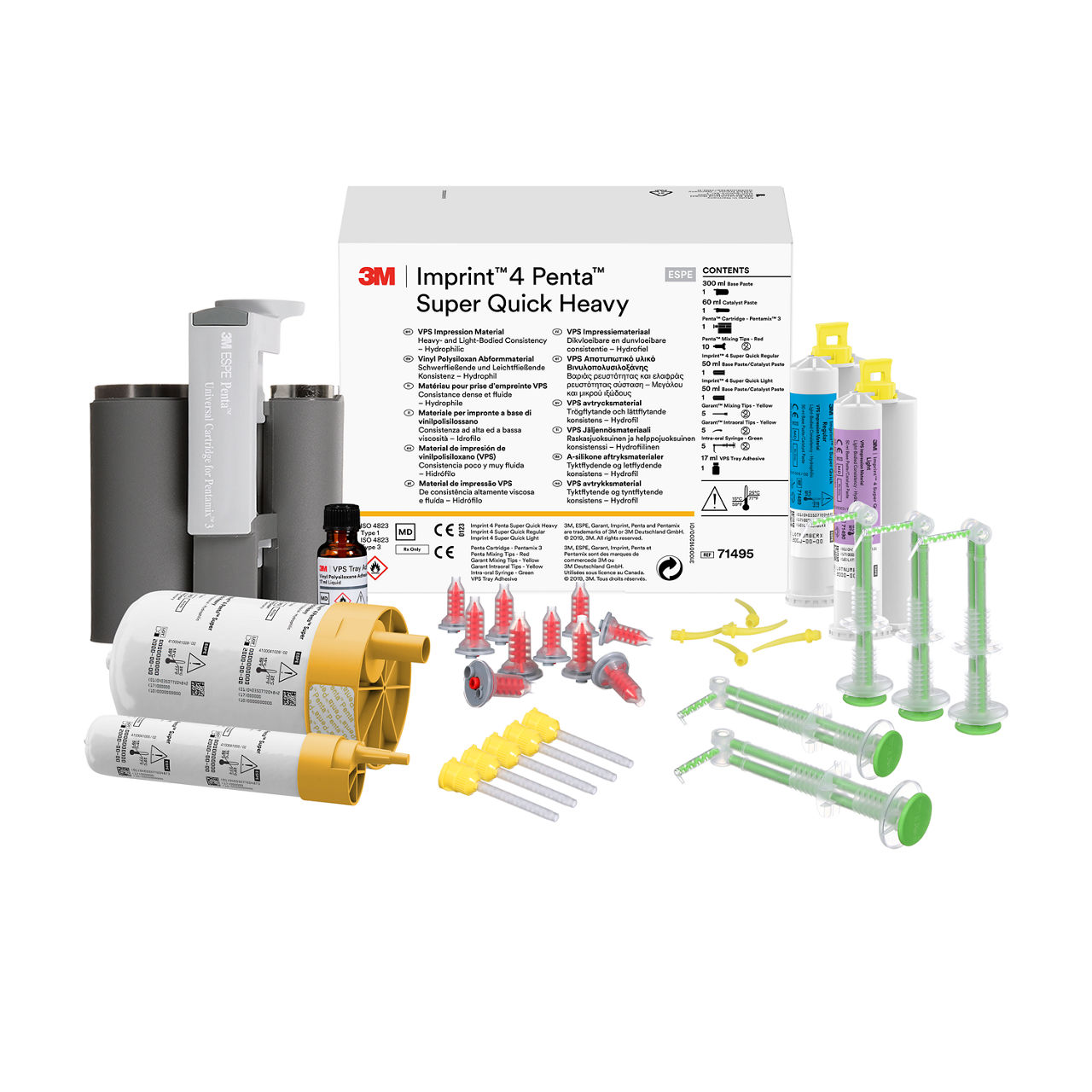 3M™ Imprint™ 4 Penta™ Super Quick Heavy VPS Impression Material IntroKit, 71495