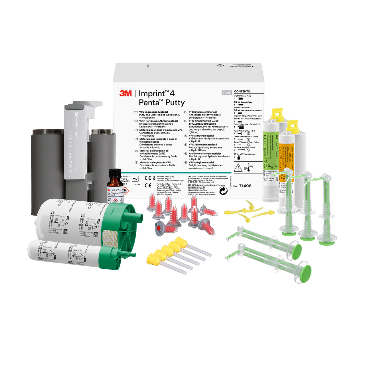 3M™ Imprint™ 4 Penta™ Putty 71496, Matériau d'empreintes VPS, starterpack