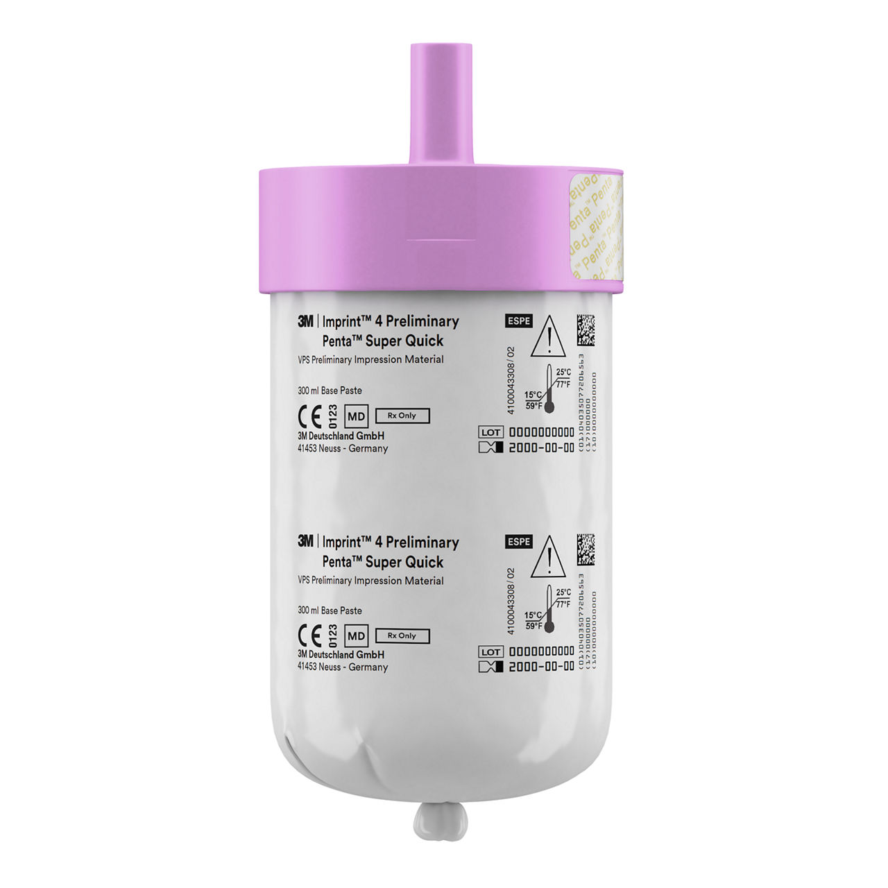 3M™ Imprint™ 4 Preliminary Penta™ Super Quick VPS Preliminary Impression Material Refill, 71522