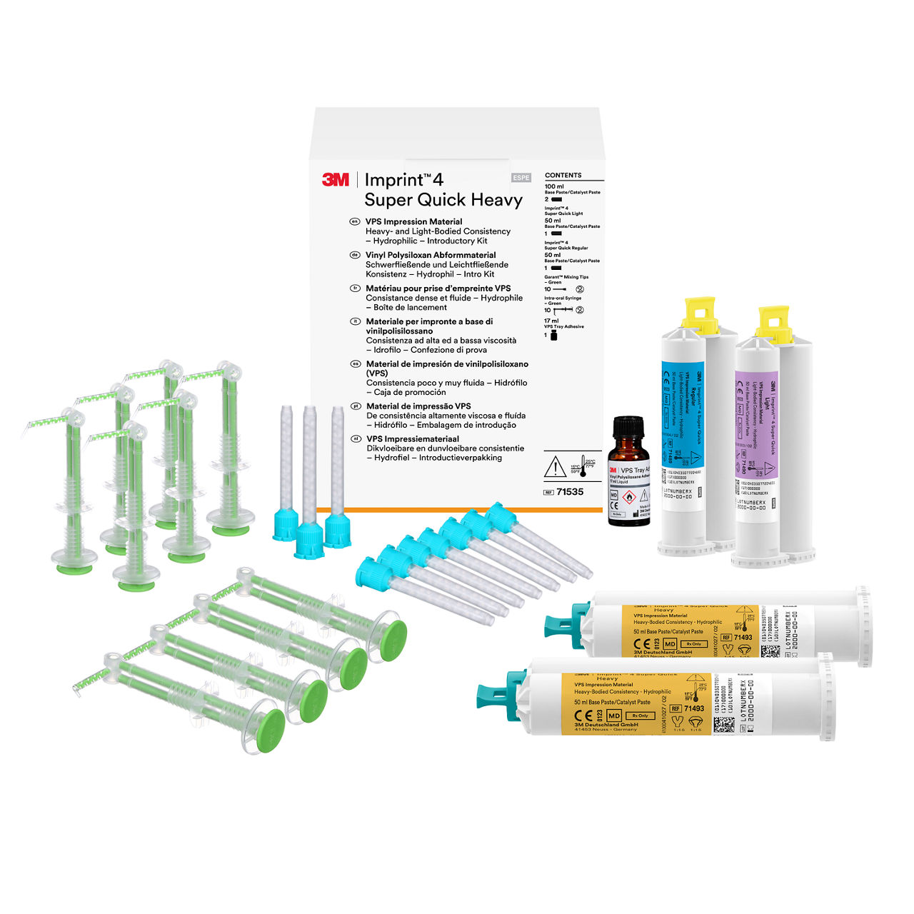 3M™ Imprint™ 4 Super Quick Heavy VPS Impression Material Intro Kit,71535