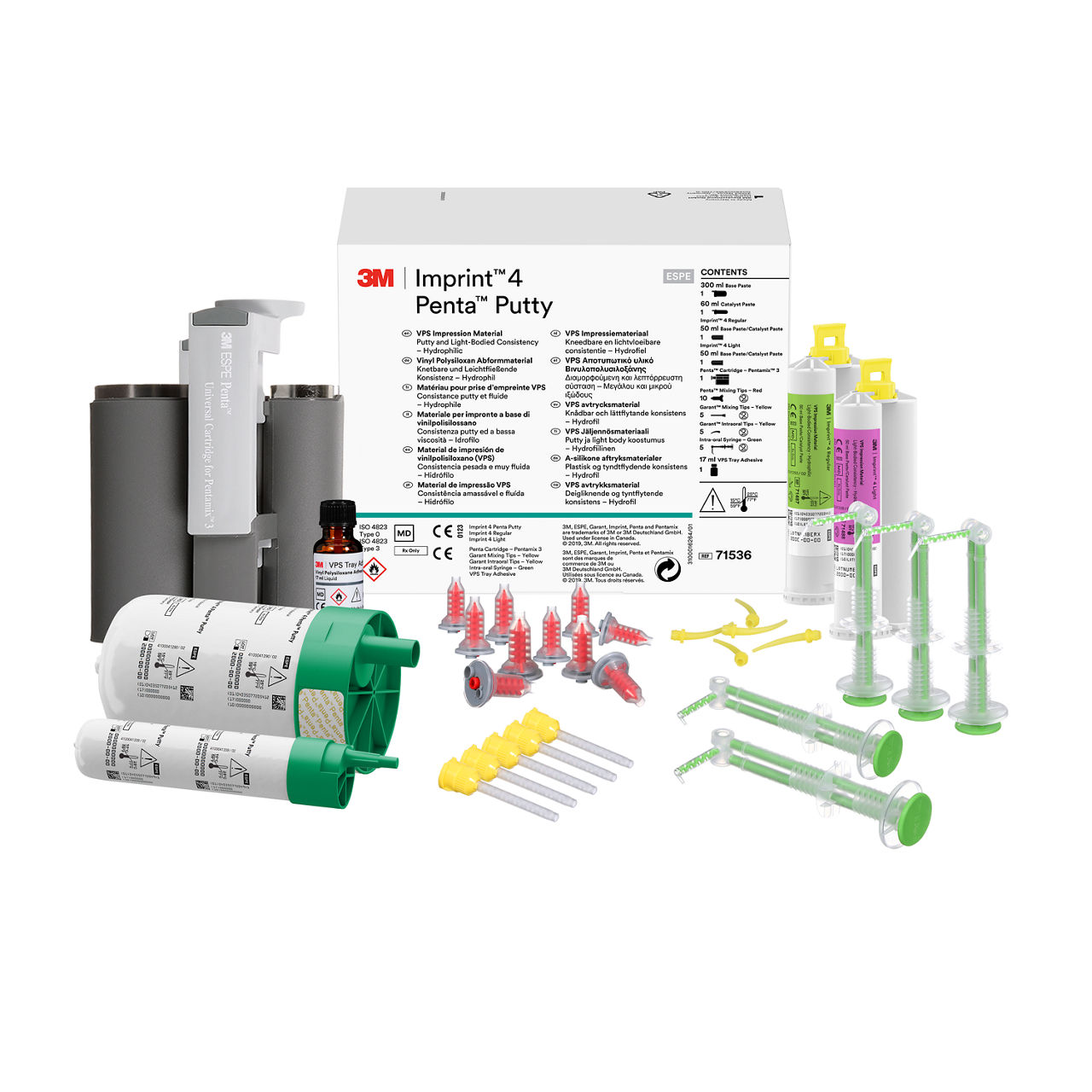 3M™ Imprint™ 4 Penta™ Putty VPS Impression Material Intro Kit, 71536