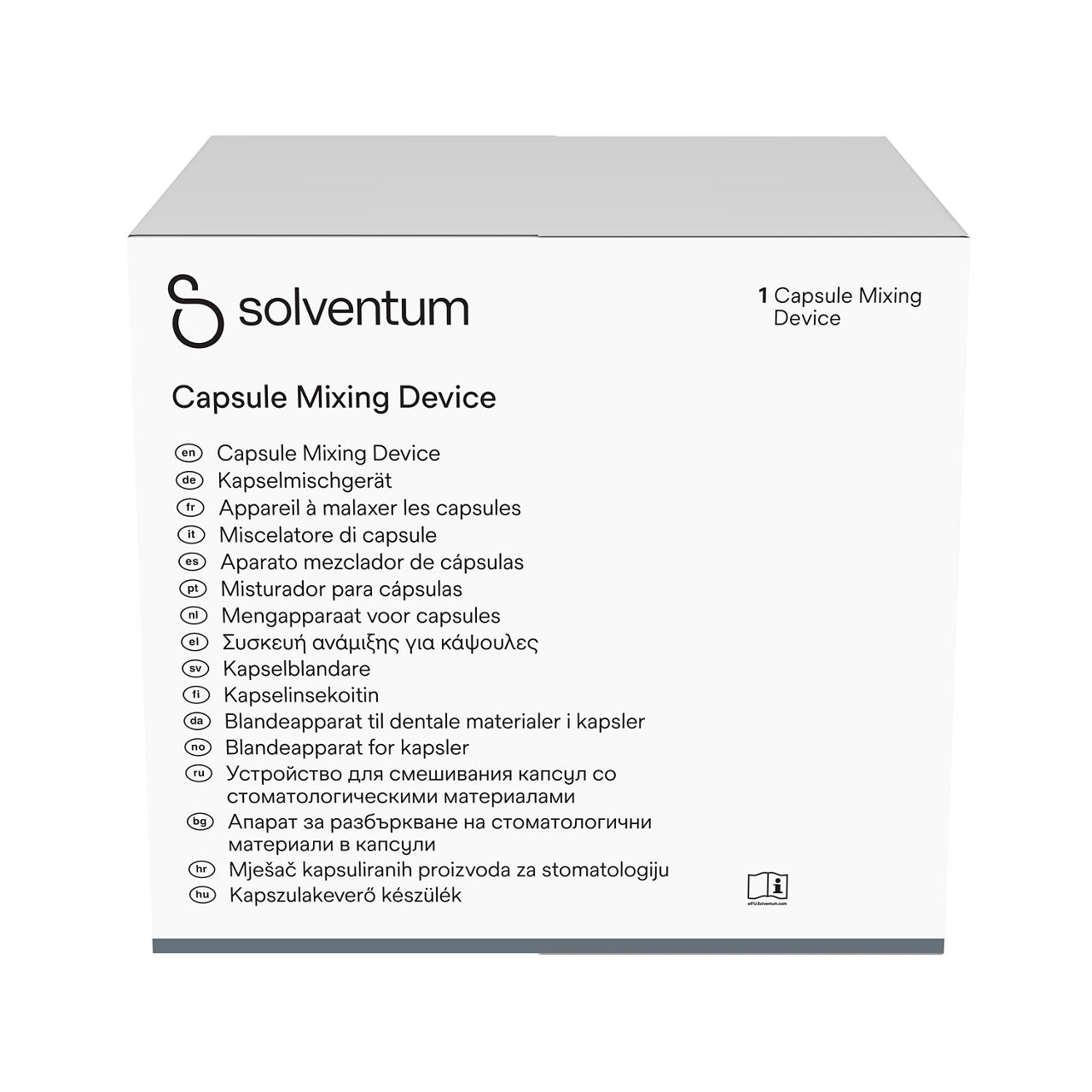Solventum™ CapMix™, 76195 -Front, Center, In Packaging (1C1)