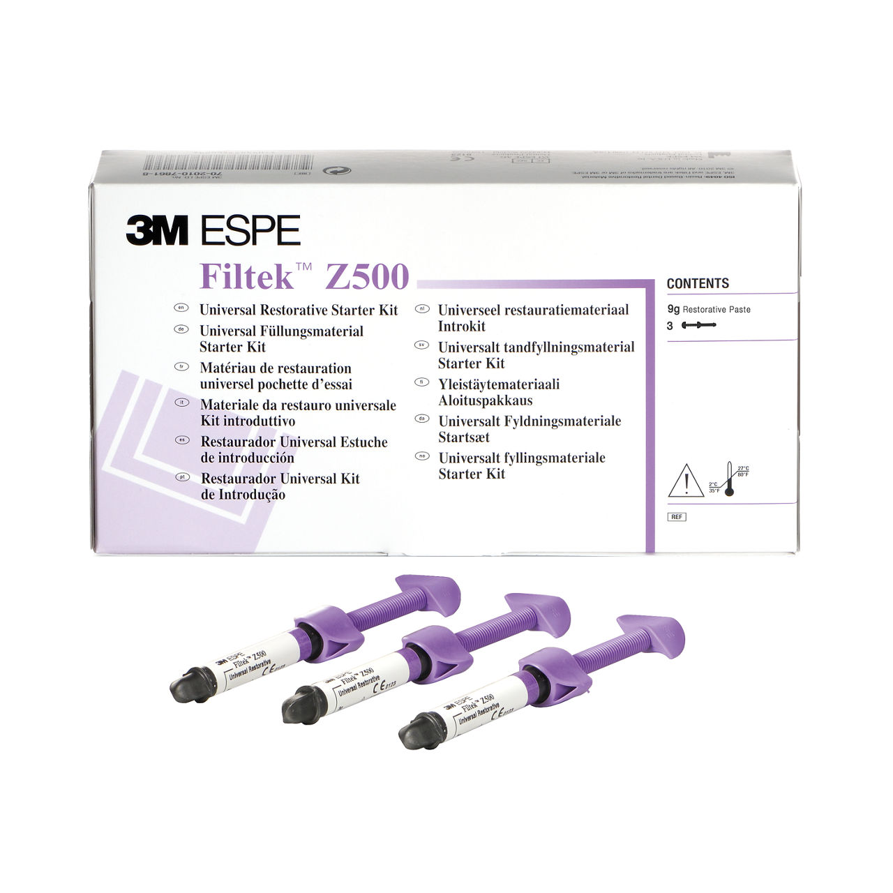 3M™ Filtek™ Z500 Universal Restorative Trial Pack - Syringe, 8020TP