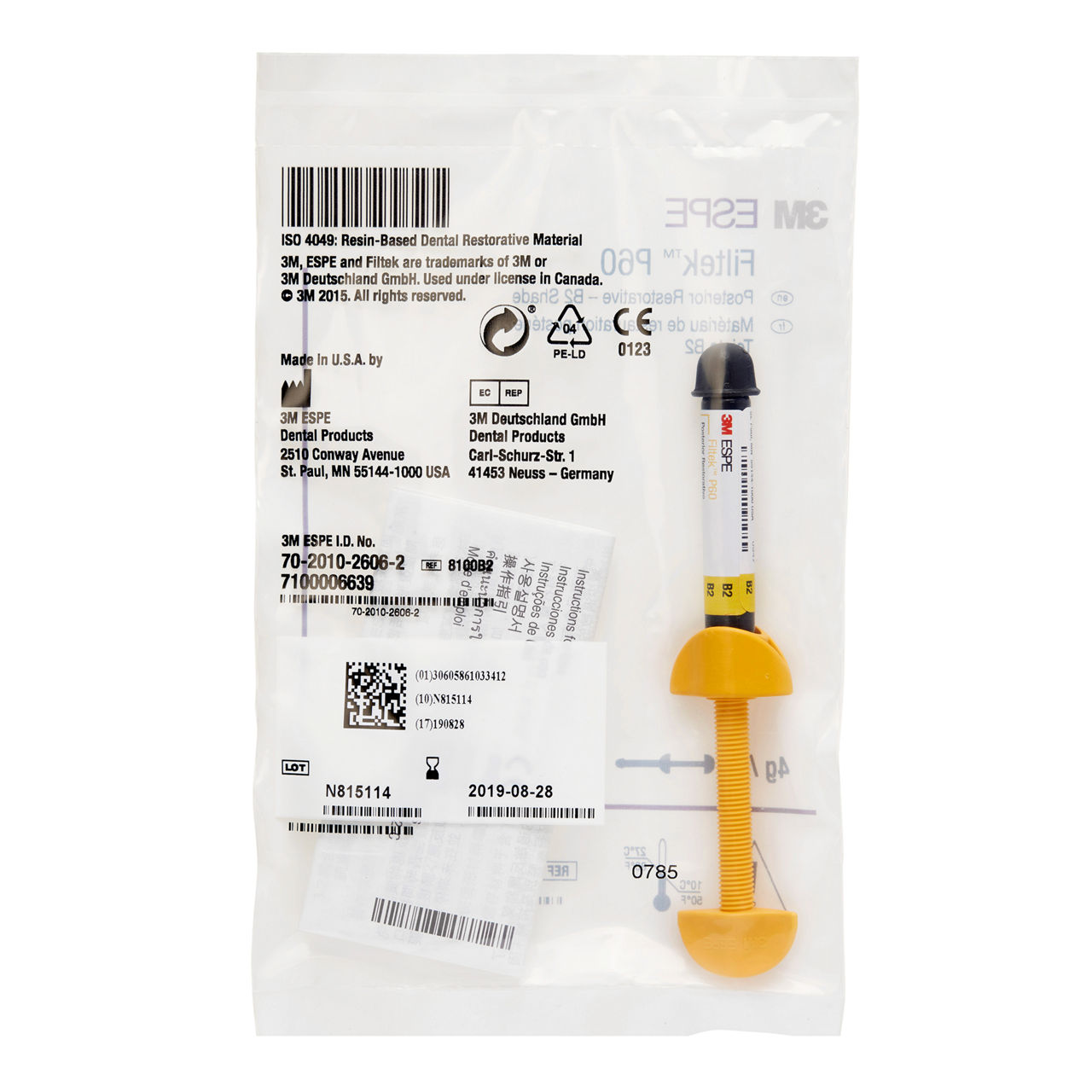 Filtek P60 Posterior Restorative 8100B2