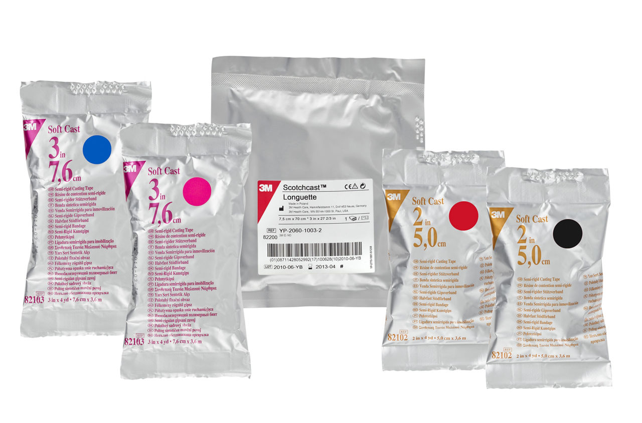 3M™ Scotchcast™ Soft Cast Casting Tape, Black 82102A