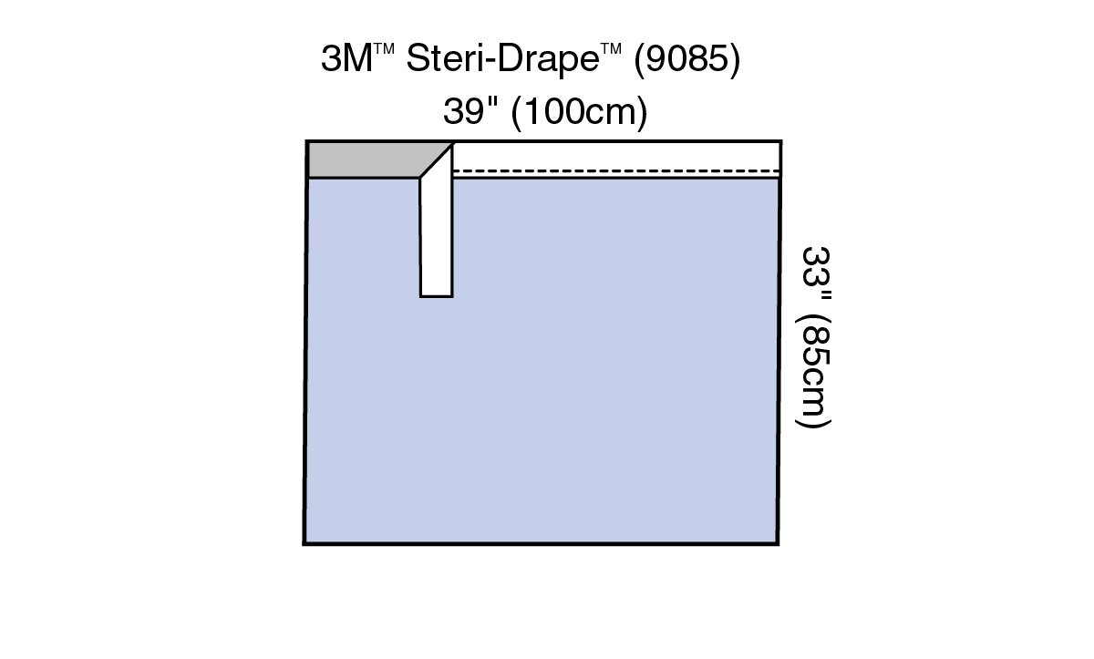 Steri-Drape Adhesive Towel Drape, Absorbent Prevention Fabric