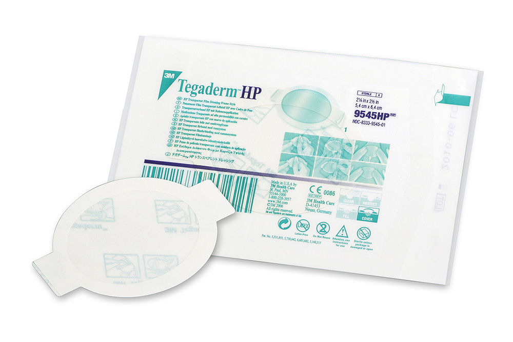 Tegaderm™ HP Transparent Film Dressing met aanbrengkader