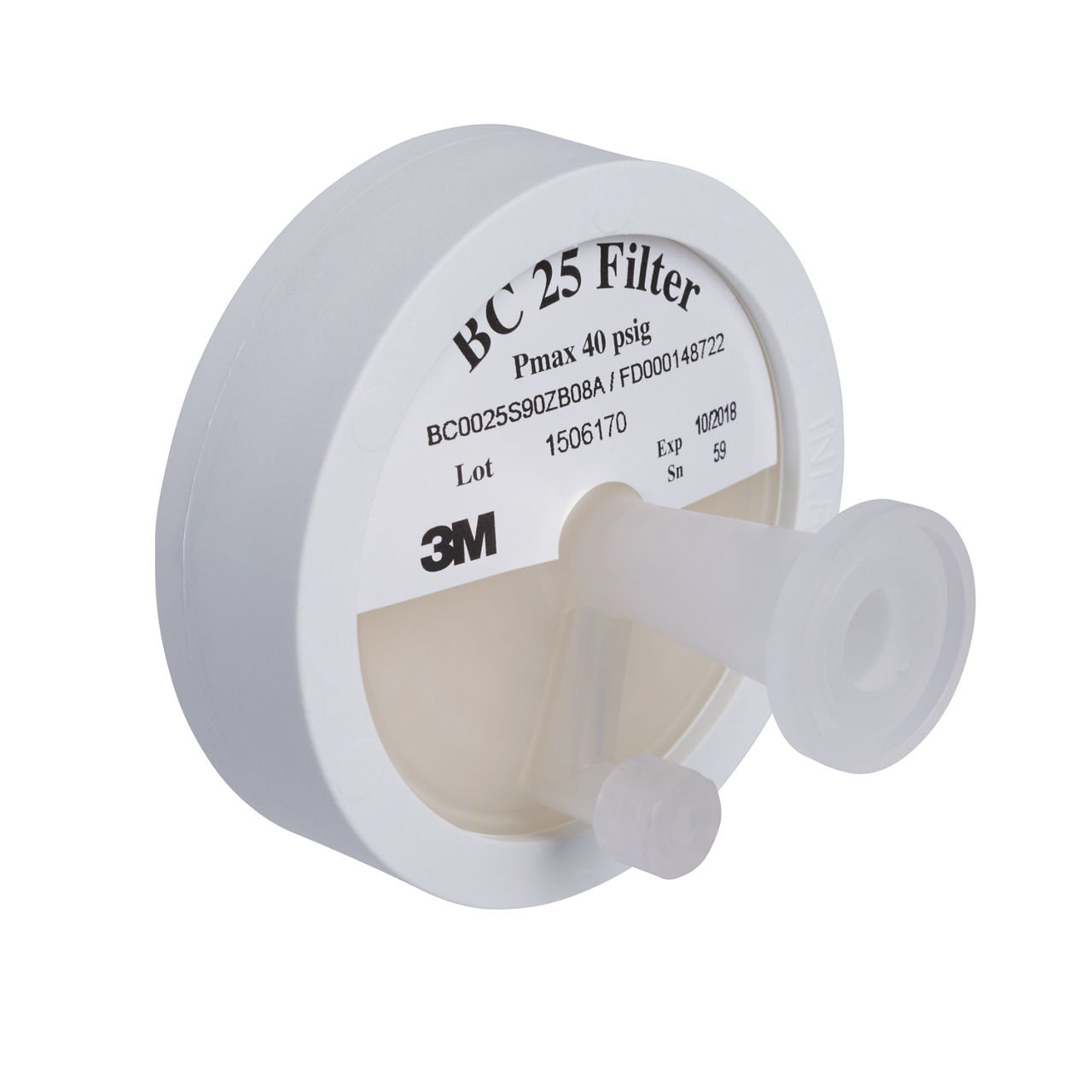 3M™ Zeta Plus™ BC Series Filter Capsule with Activated Carbon SeriesMedia BC002SR52SP, 25 sq cm4 Per Case