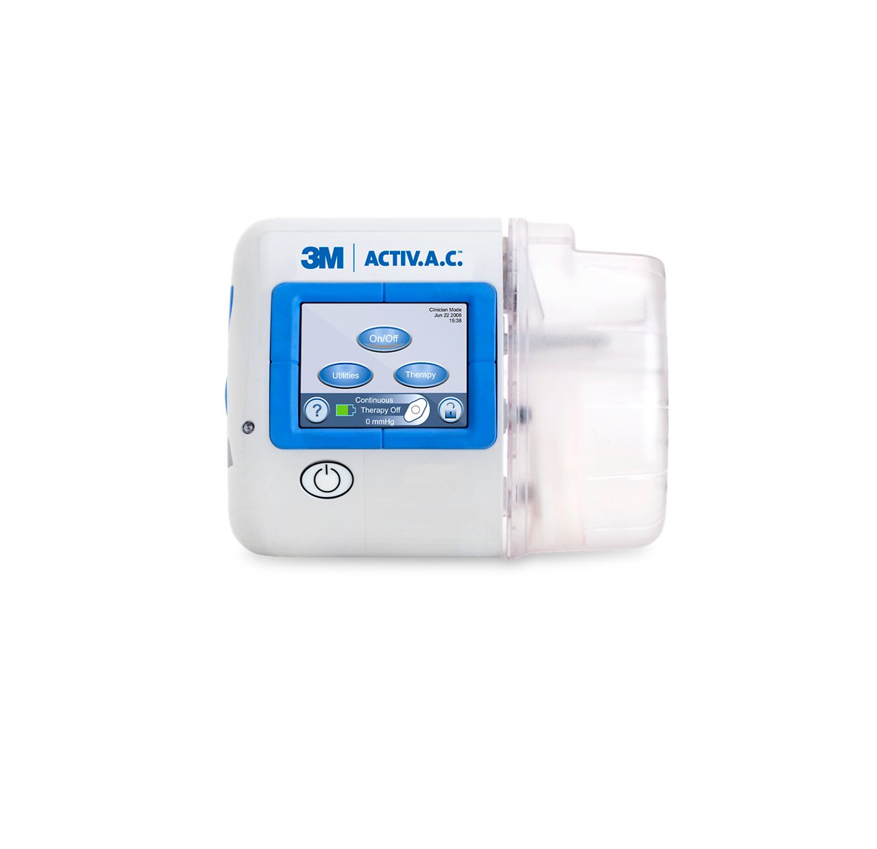 3M™ ActiV.A.C.™ Therapy System, 3M™ ActiV.A.C.™ Therapy Unit, product image, rgb, png, PRA-MP-US-03249, PRA-MP-US-03250, PRA-MP-US-03251, PRA-MP-ALL-00553, PRA-MP-ALL-00544, PRA-MP-ALL-00543, PRA-MP-ALL-00545