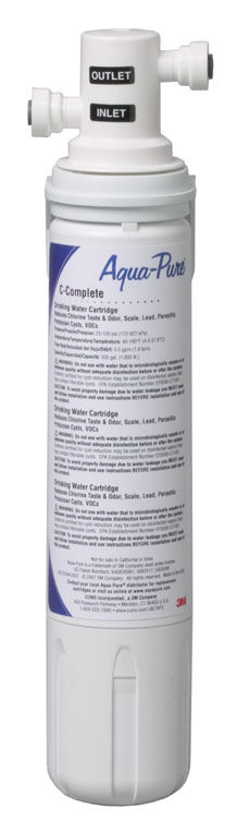 3M™ Aqua-Pure™ Under Sink Dedicated Faucet Replacement Water Filter Cartridge AP Easy C-Complete