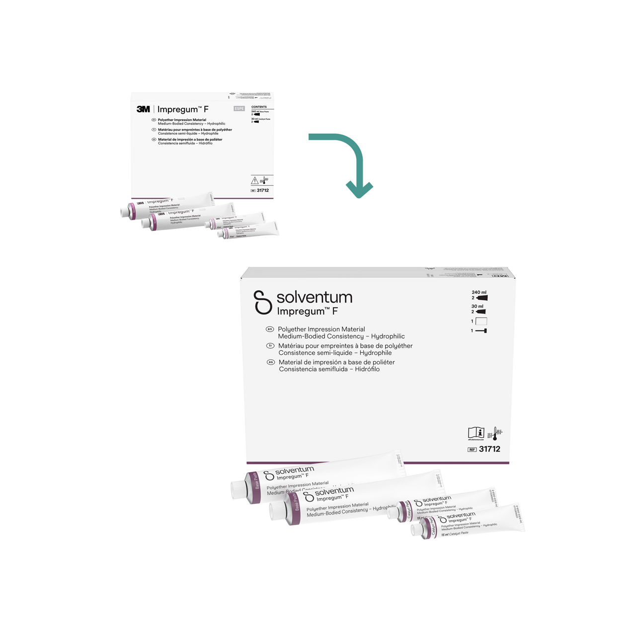 Matériau d’empreintes Polyéther 3M™ Impregum™ F