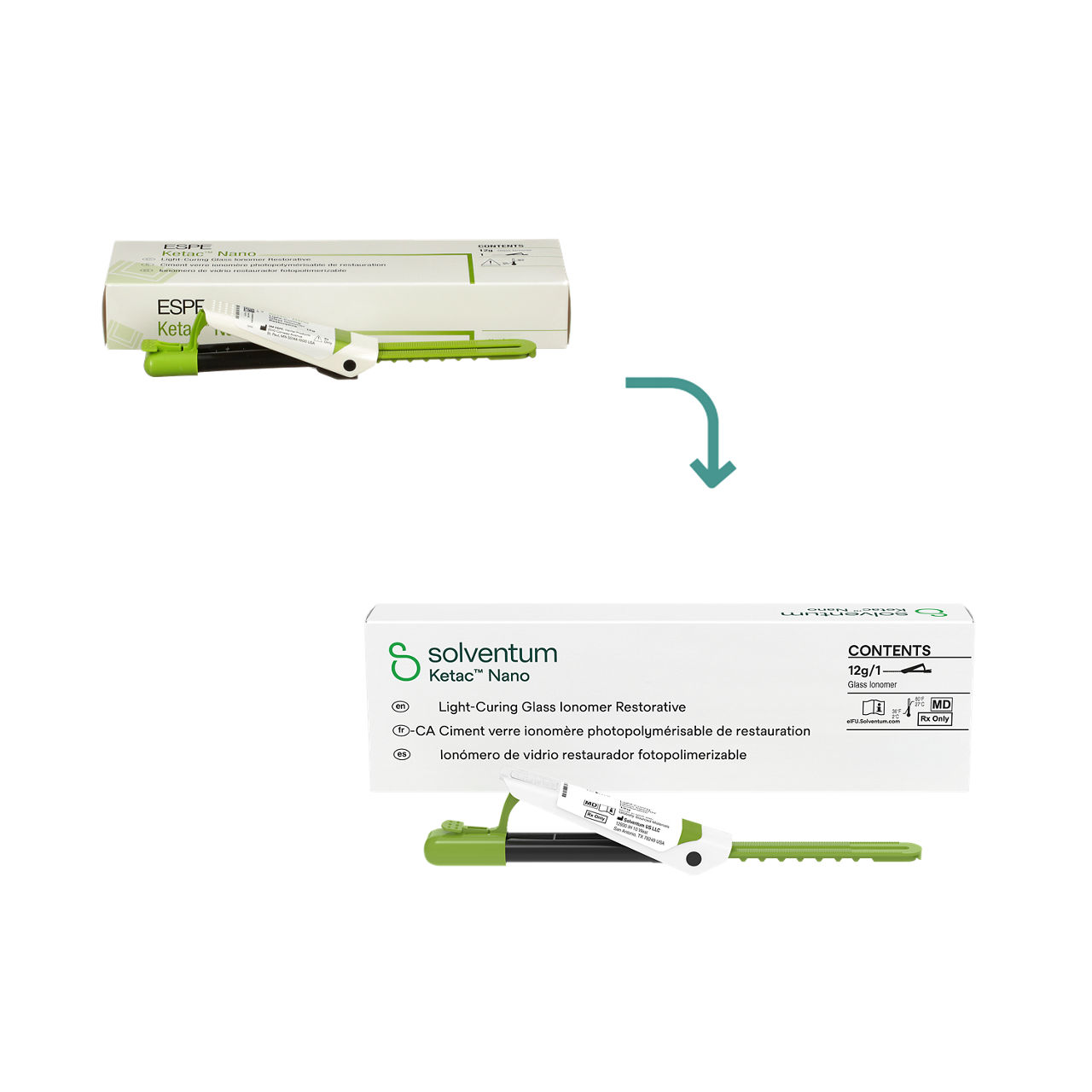 3M™ Ketac™ Nano Light-Curing Glass Ionomer Restorative
