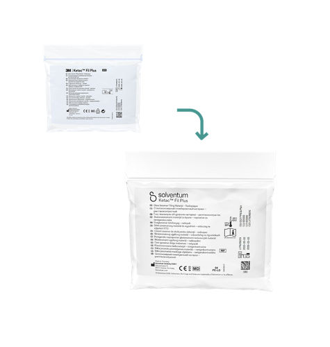 3M™ Ketac™ Fil Plus material de obturación de ionómero de vidrio
