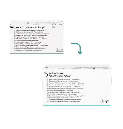 3M™ Ketac™ Universal Aplicap™ Matériau ciment verre ionomère de restauration