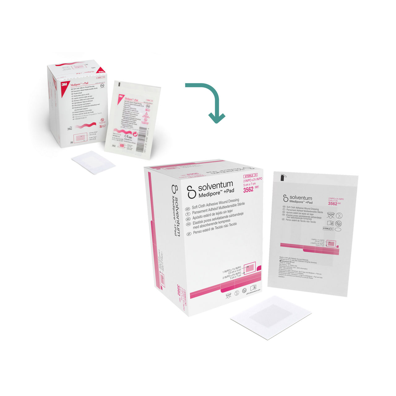 Medipore™ + Pad Steriler Wundverband mit Wundauflage