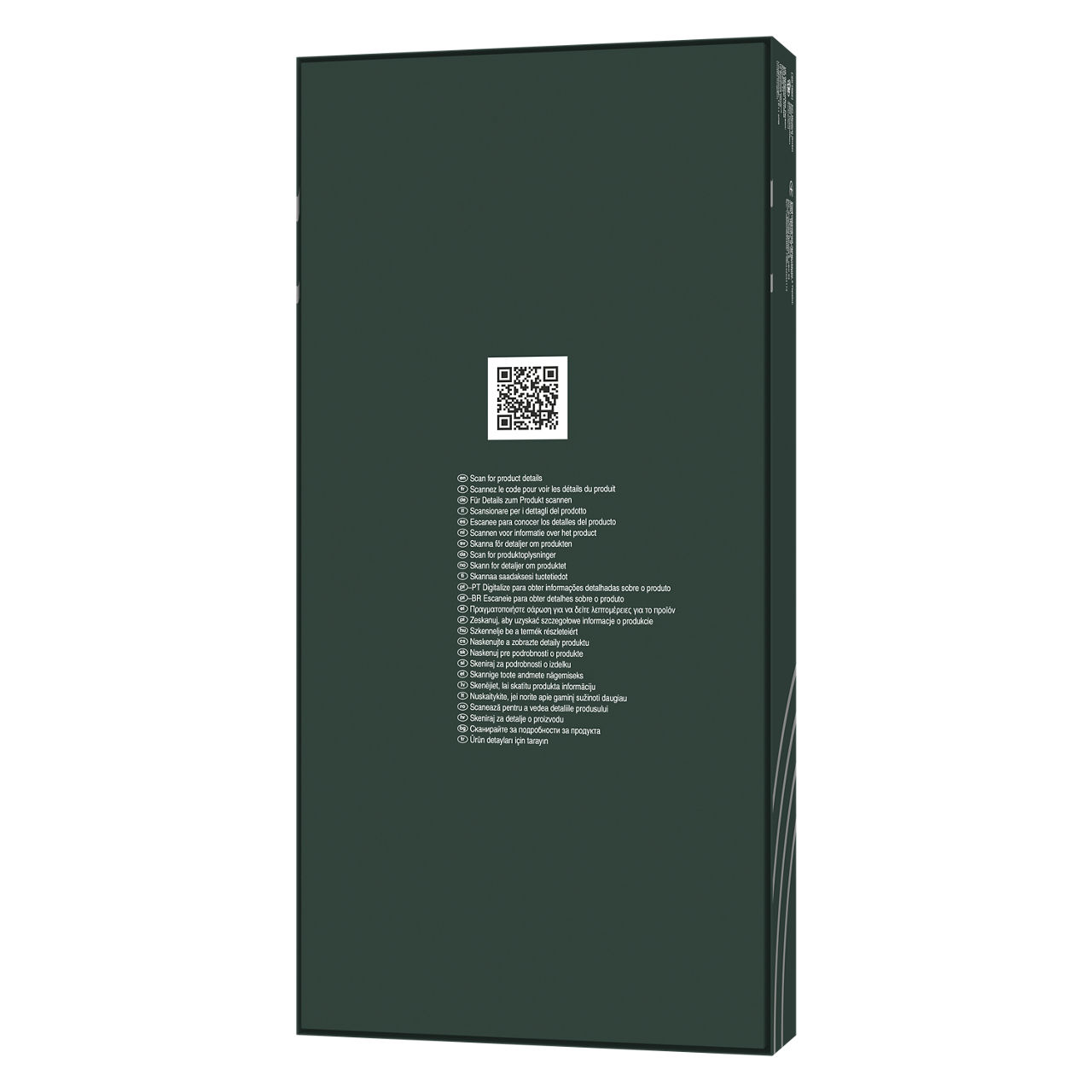 Littmann® Classic III™ Stethoscope Carton - Back, Right, In Packaging (7R1)