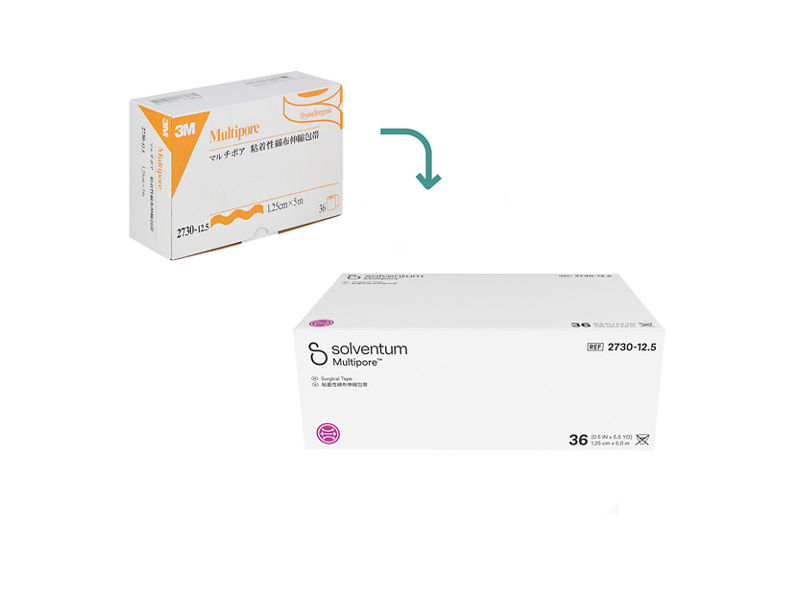 3M™ マルチポア™ 粘着性綿布伸縮包帯