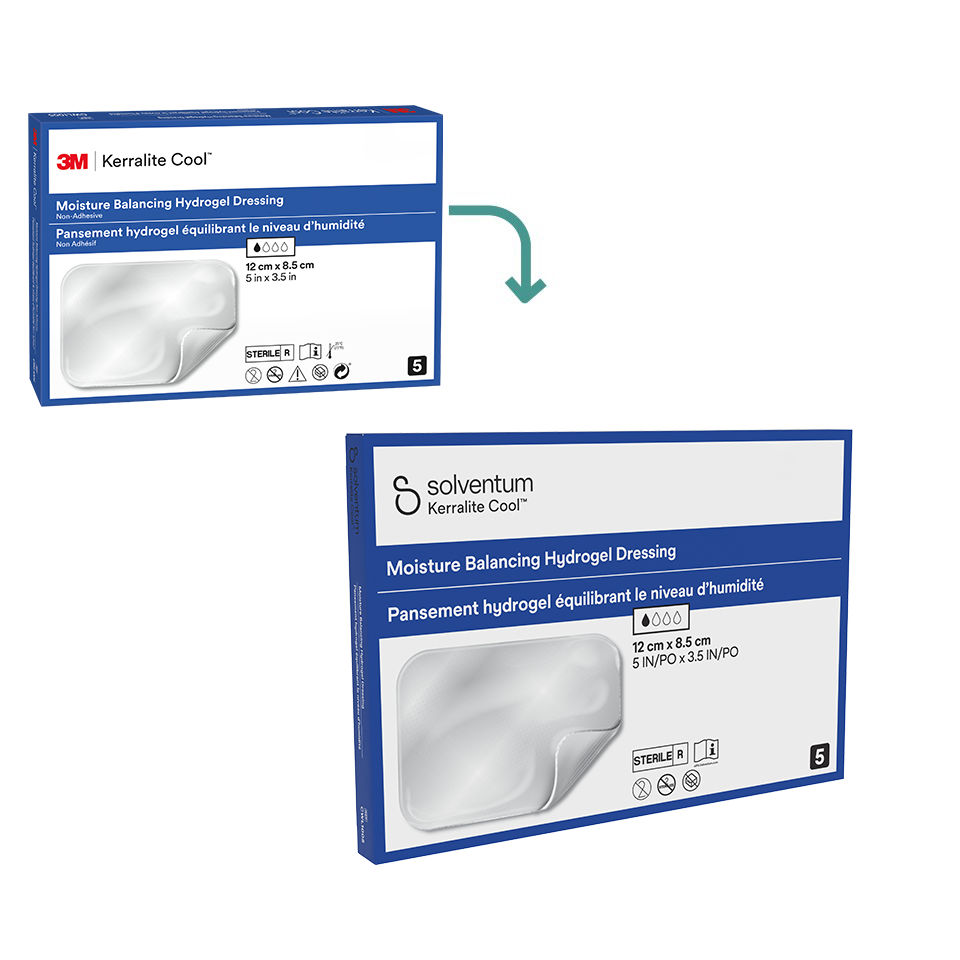 Kerralite Cool™ Border Moisture Balancing Hydrogel Dressing