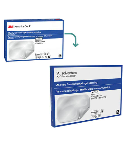 Kerralite Cool™ Border Moisture Balancing Hydrogel Dressing