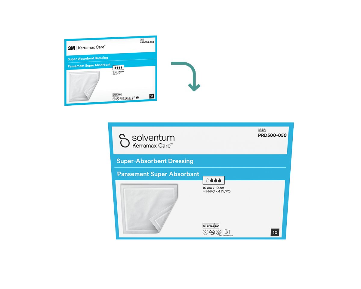 3M Kerramax Care Super-Absorbent Wound Dressing