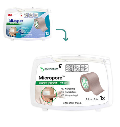 Micropore™ Surgical Tape with Dispenser, 1533