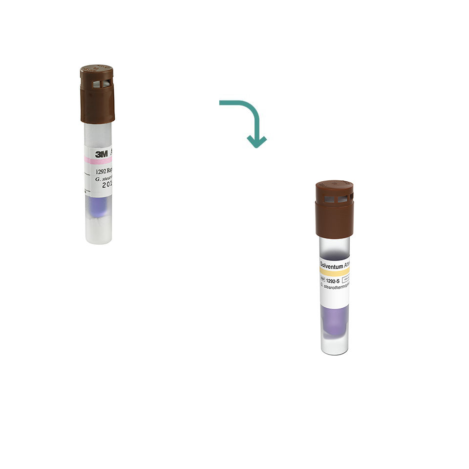 Attest rapid bio-indikator für die dampfsterilisation, 1292-S