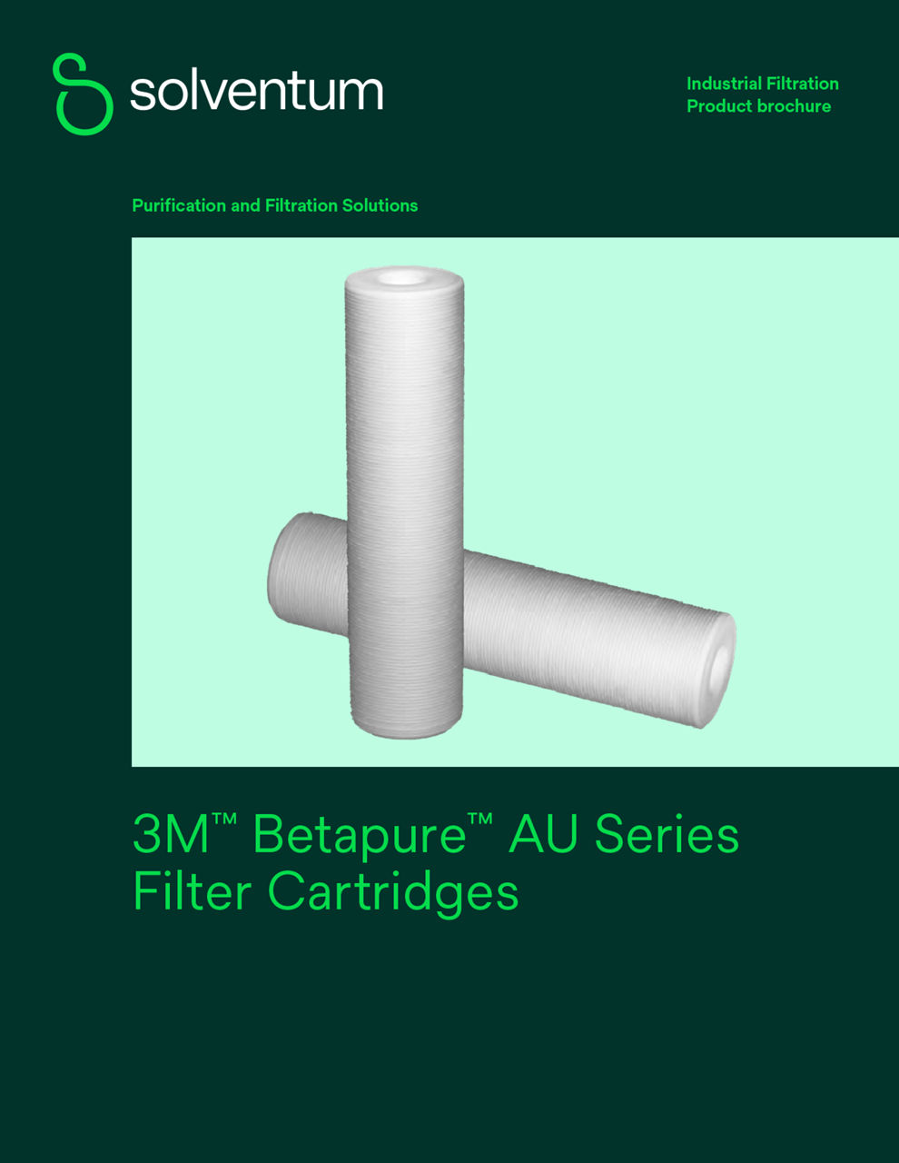 3M™ Betapure™ AU Series 
Filter Cartridges