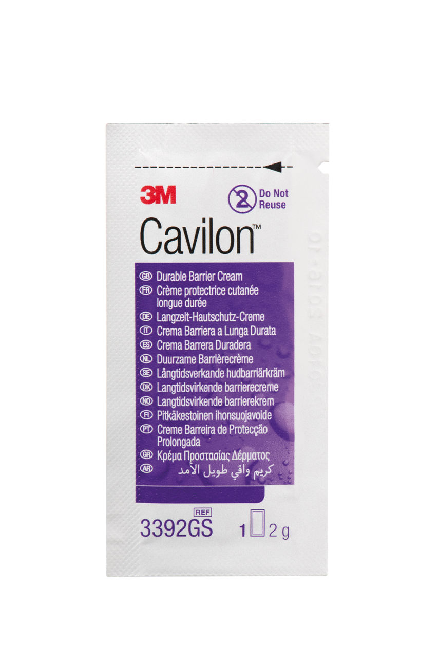 3M™ Cavilon™ Durable Barrier Cream, 3392GS, 2 gr Sachet, 240 Sachets/Case