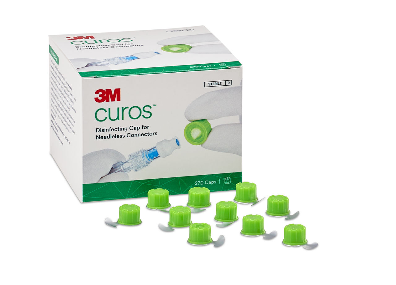 3M™ Curos™ Disinfecting Cap for Needleless Connectors
