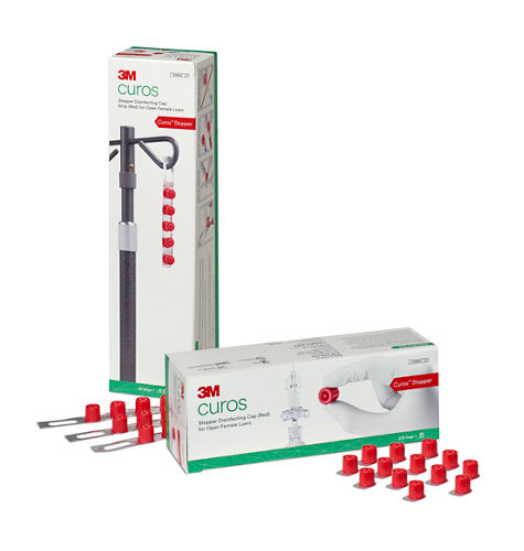 3M™ Curos™ Stopper Disinfecting Cap for Open Female Luers, CS Series