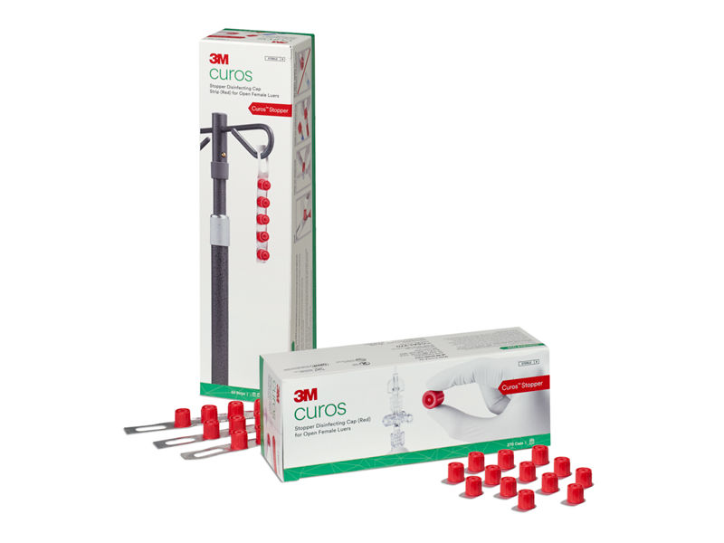 3M™ Curos™ Stopper Disinfecting Cap for Open Female Luers, CS Series