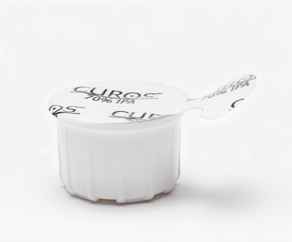 3M Curos Disinfecting Cap for Tego Hemodialysis Connectors