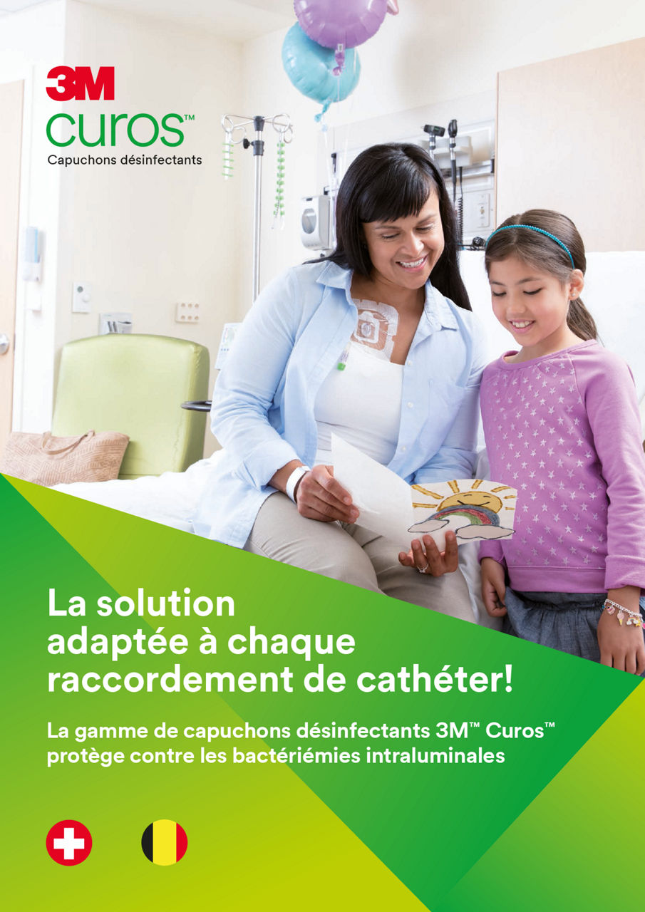3M™ Curos™ Capuchons de désinfection Brochure de la famille BECH-fr