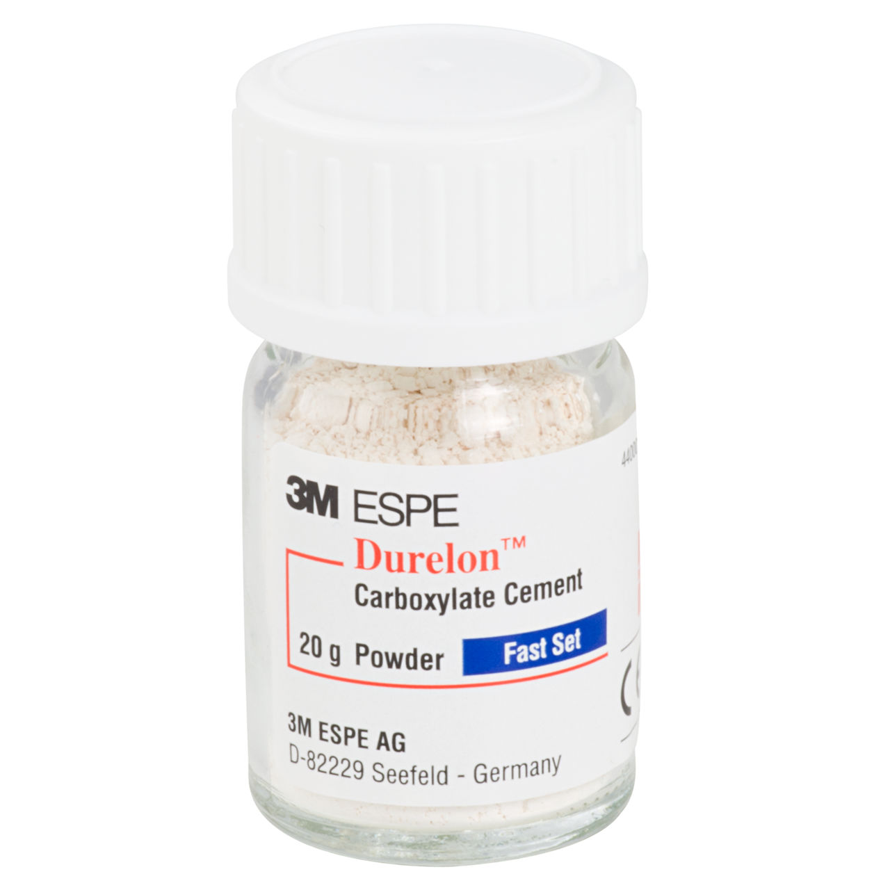 3M™ Durelon™ 38237 Ciment de scellement carboxylate, 3 flacons de poudreà prise rapide
