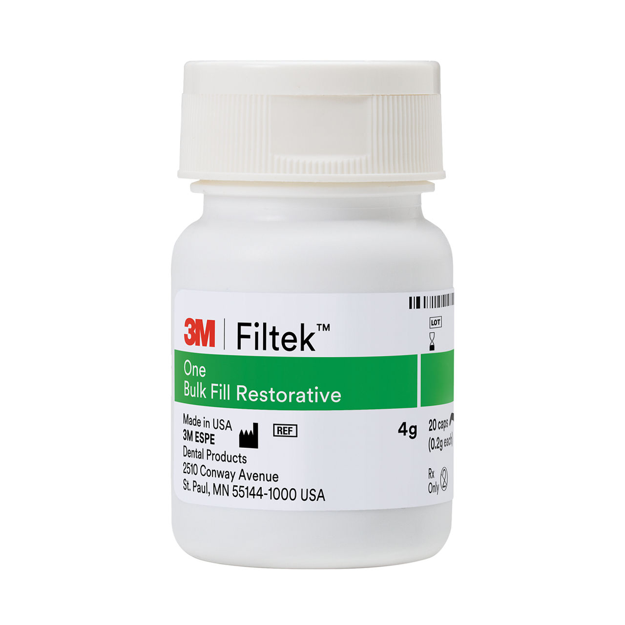 3M™ Filtek™ Onebulk 大窩洞充填複合樹脂 4869A3, 20 - 0.2g, 膠囊型