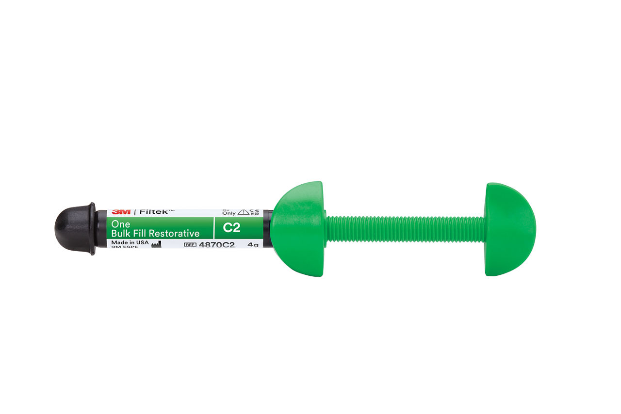 3M™ Filtek™ One Bulk Fill Restorative, 4870C2, 1 - 4g Syringe