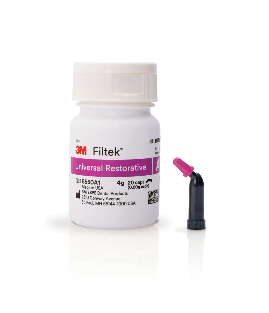 Restaurador Universal 3M™ Filtek™, 6580PO, 20 Cápsulas de 0.2g C/U, Tono PO