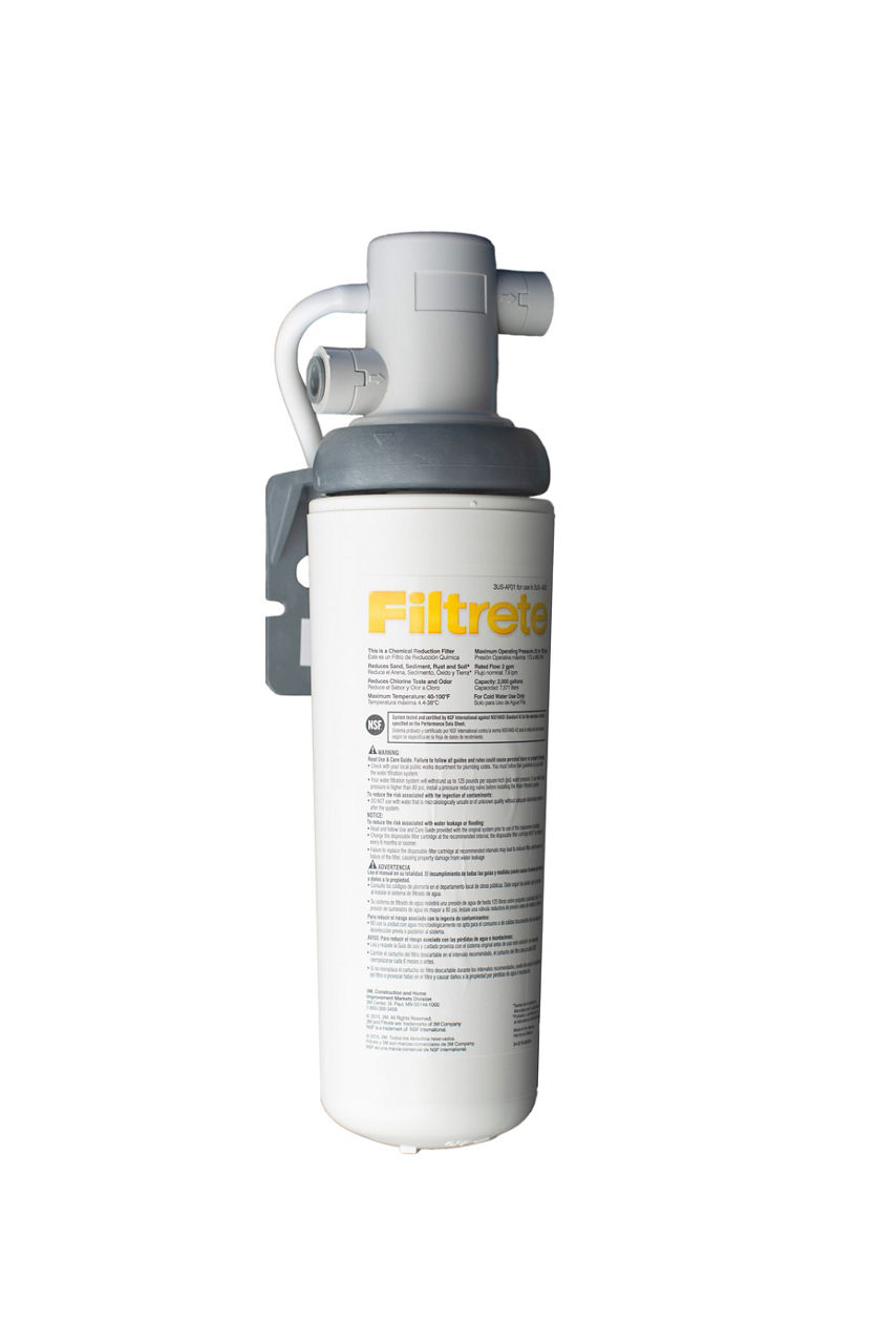 3US‑AF01 Filtrete™ Under Sink Water Filtration System Left Side Product Image
