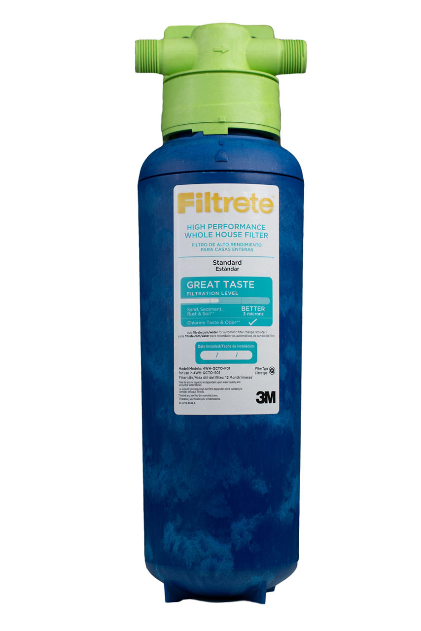 Filtrete™ Whole House Quick-Change Replacement Great Taste Water Filter Cartridge 4WH-QCTO-F01, 5628303, Lg Cap, 2/Case