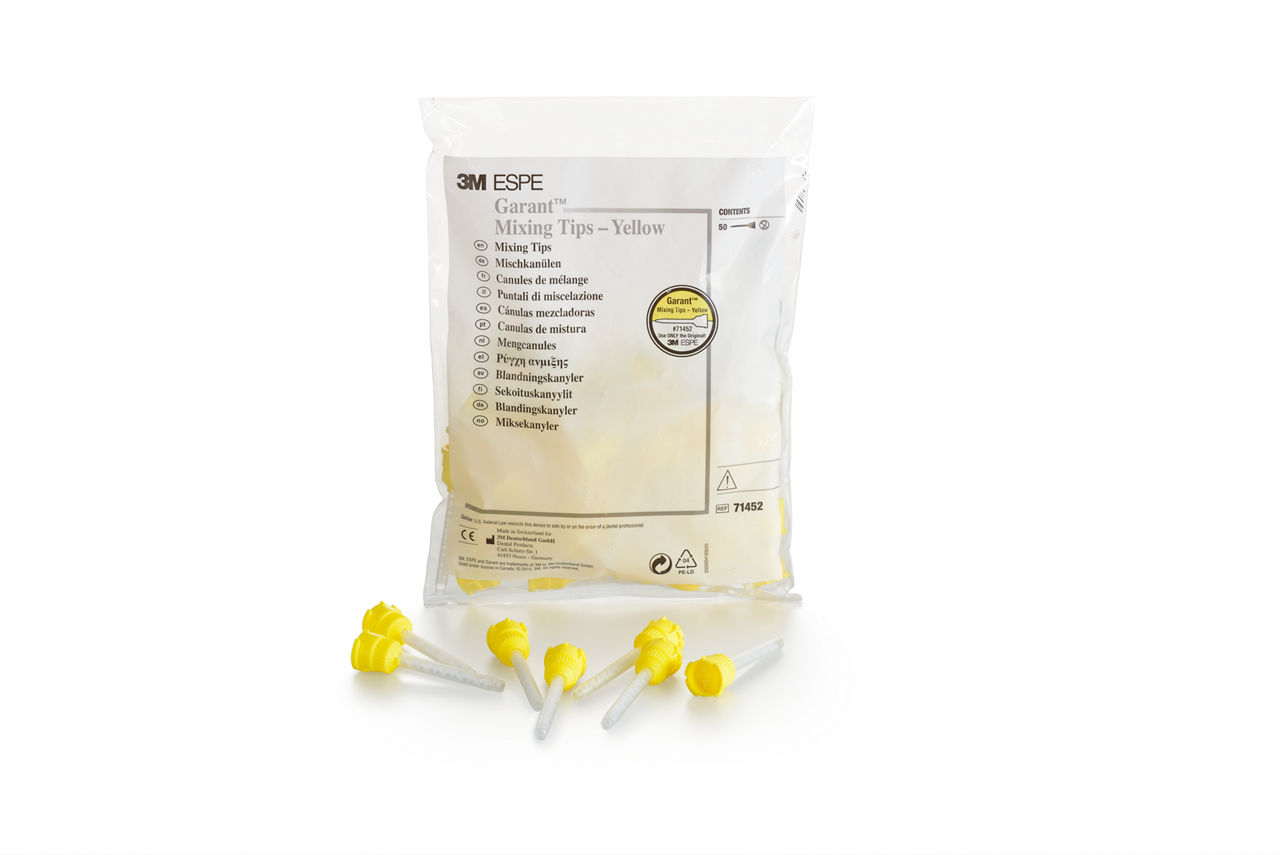 Garant VPS Mixing Tips Yellow, Refill 71452 