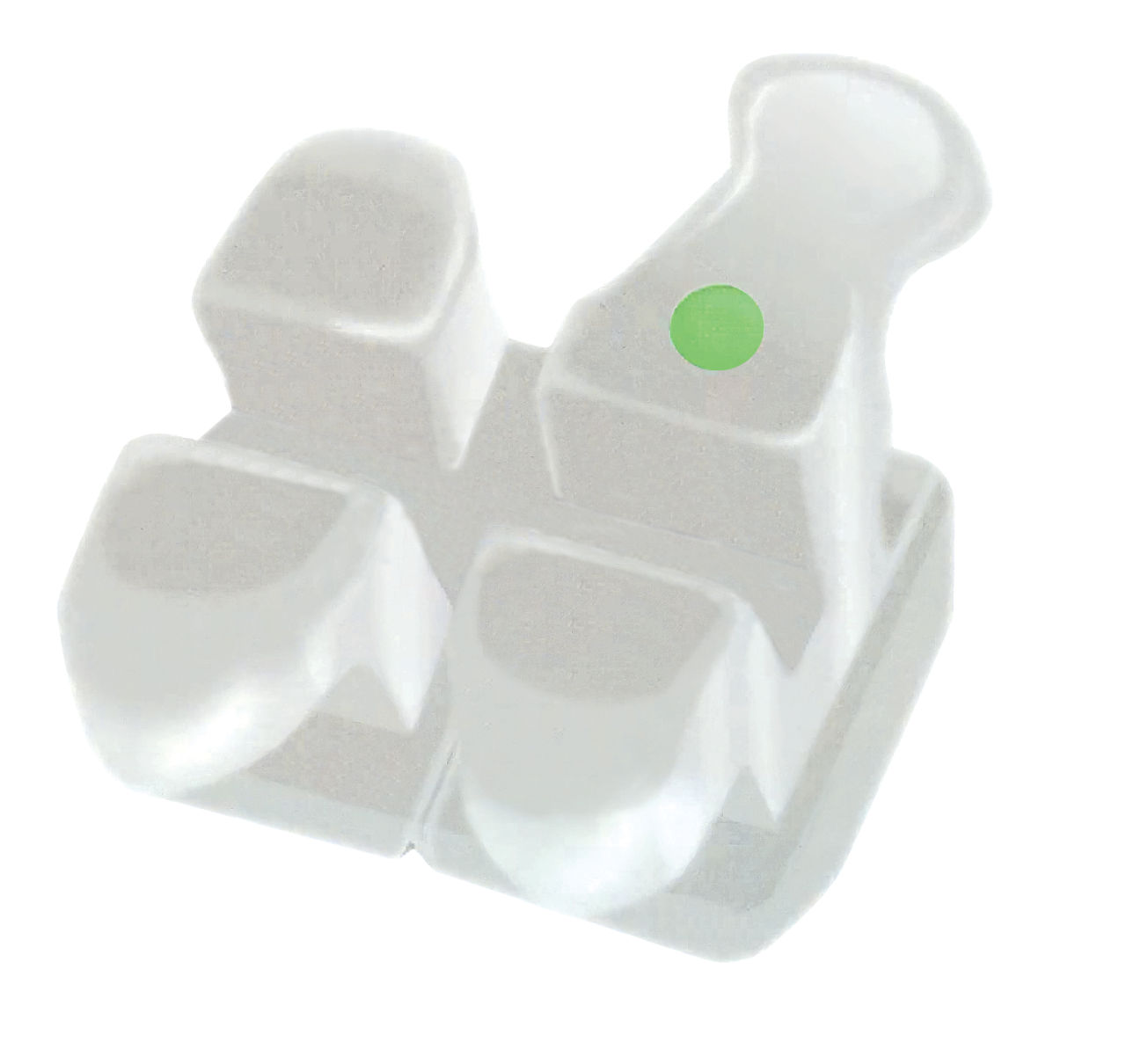 3M™ Unitek™ Gemini Clear Ceramic Brackets, 117-301, .022, UL1, 17T/4A,10/Pk