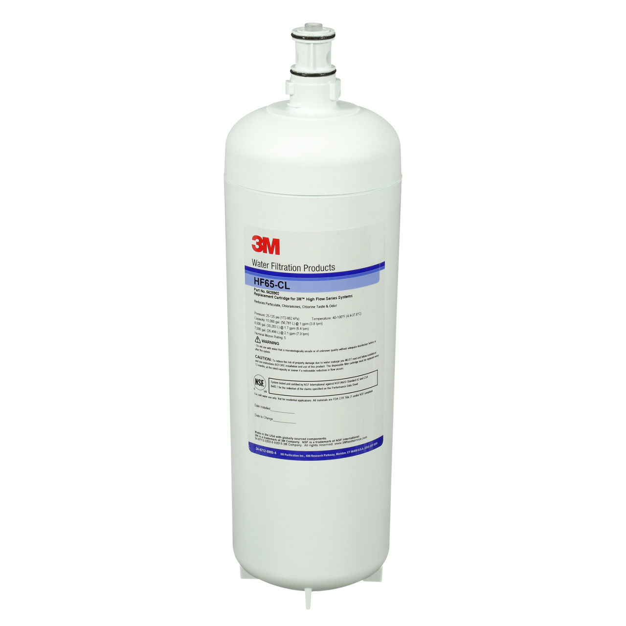 3M™ Intermediate Filter Cartridge HF65-CL, 5628902P, 3/CS