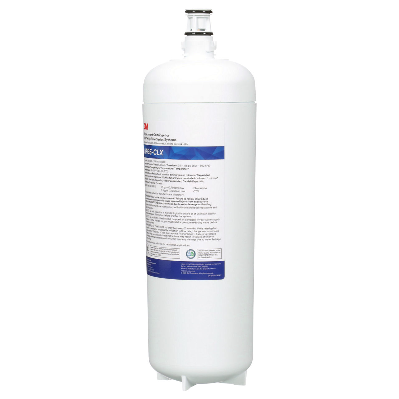 3M™ High Flow CLX Water Filtration system and cartridges, HF65-CLX