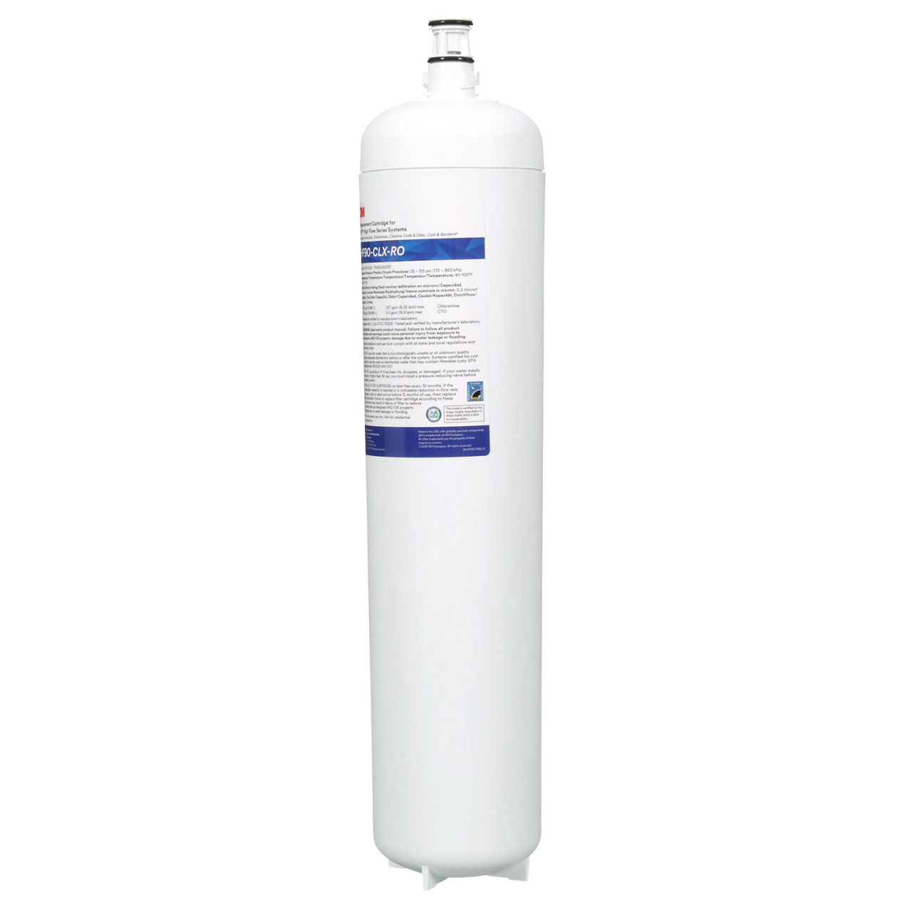 3M™ High Flow CLX Water Filtration system and cartridges, HF90-CLX-RO