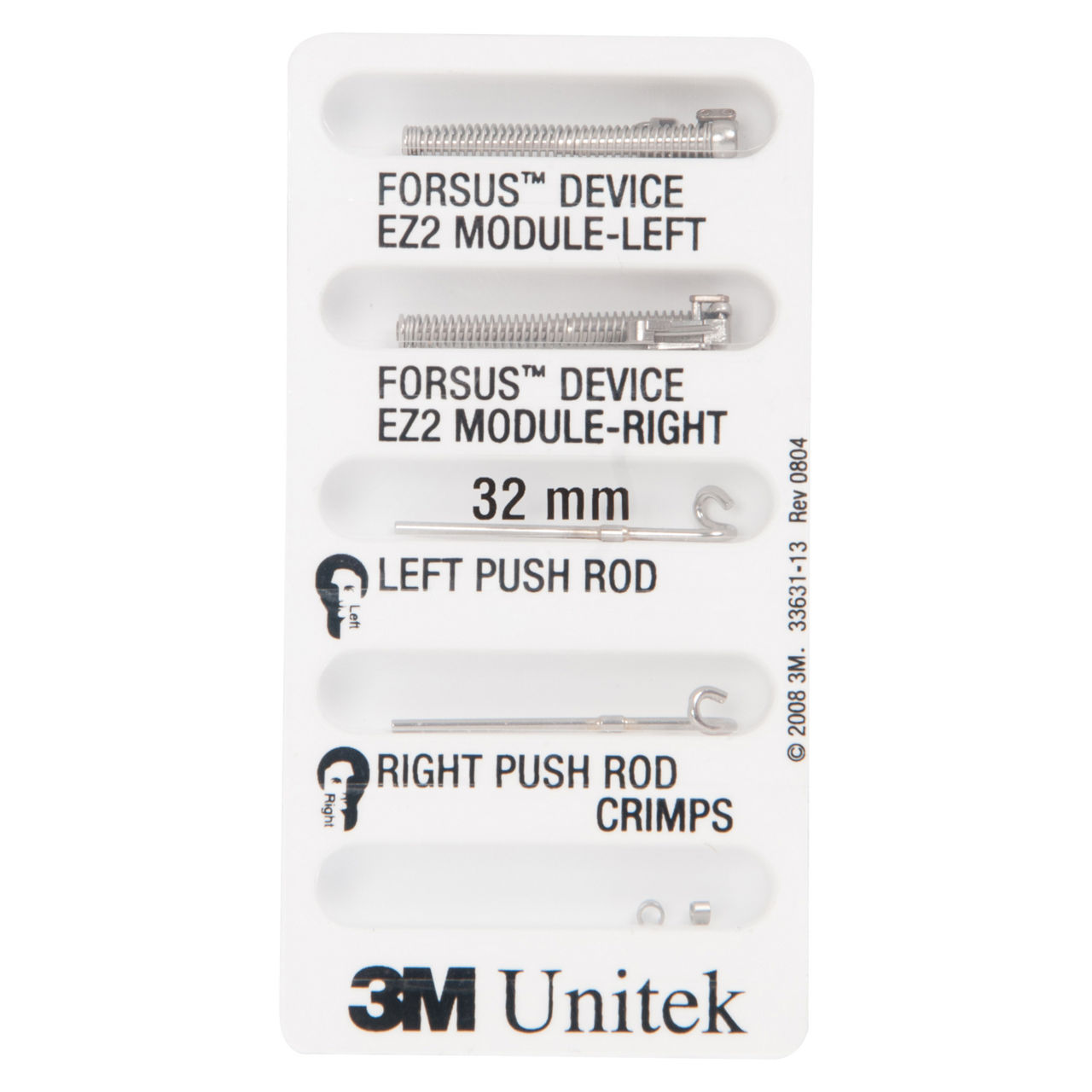 Corretor de Classe II Forsus EZ2 Módulo X-Pequeno 22mm